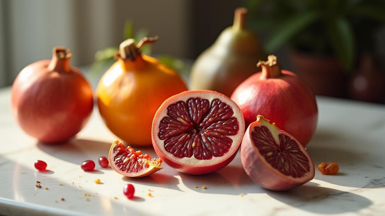 Artisanal fruit arrangement in a Brooklyn brownstone setting