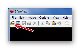 IrfanView bir icon vasitəsilə bir fayl açılması