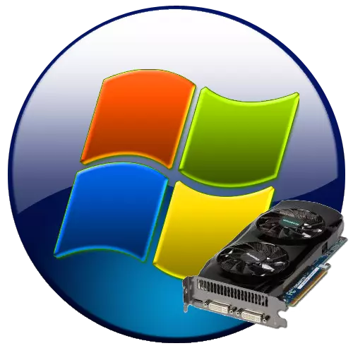 Video card sa isang computer na may Windows 7.