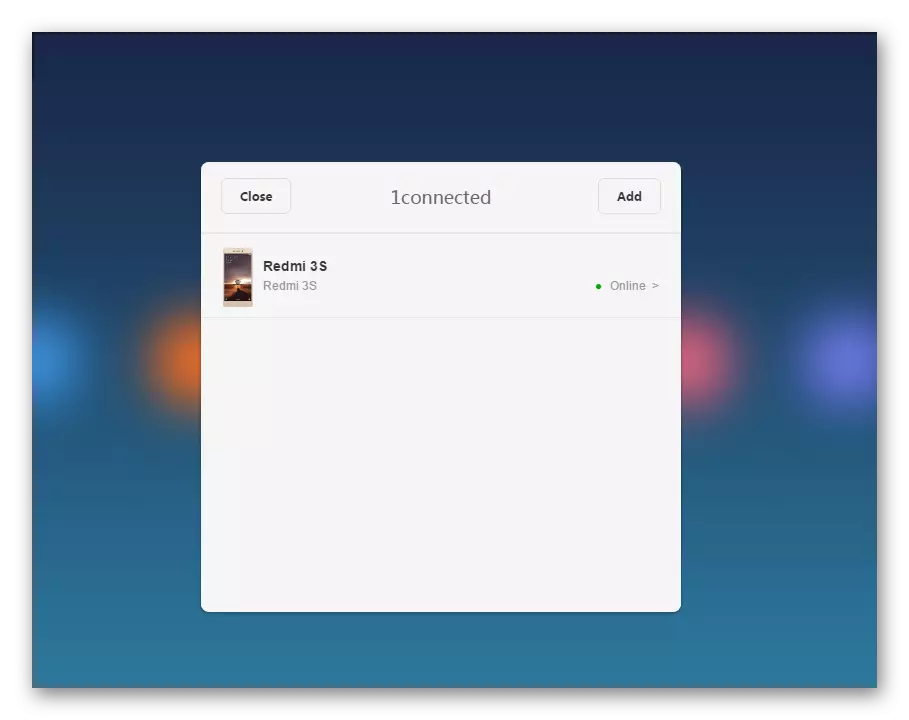 Xiaomi Mi Cloud eitt meðfylgjandi tæki