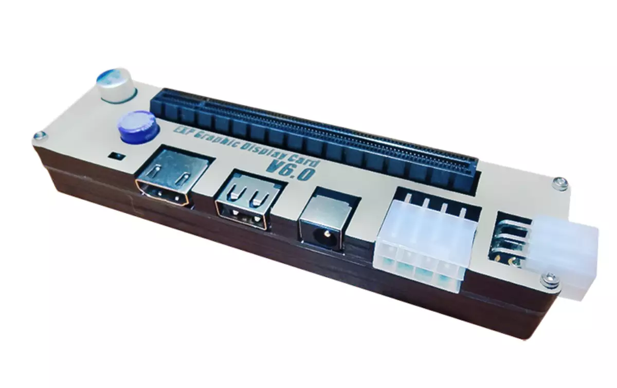 ল্যাপটপ একটি বহিঃস্থ ভিডিও কার্ড সংযুক্ত করার জন্য মেপুঃ GDC অ্যাডাপ্টারের