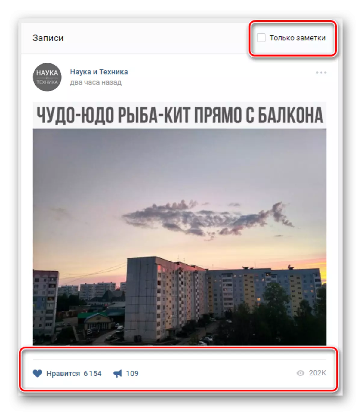 VKontakte yer imleri için uzaktan bir girişi ara