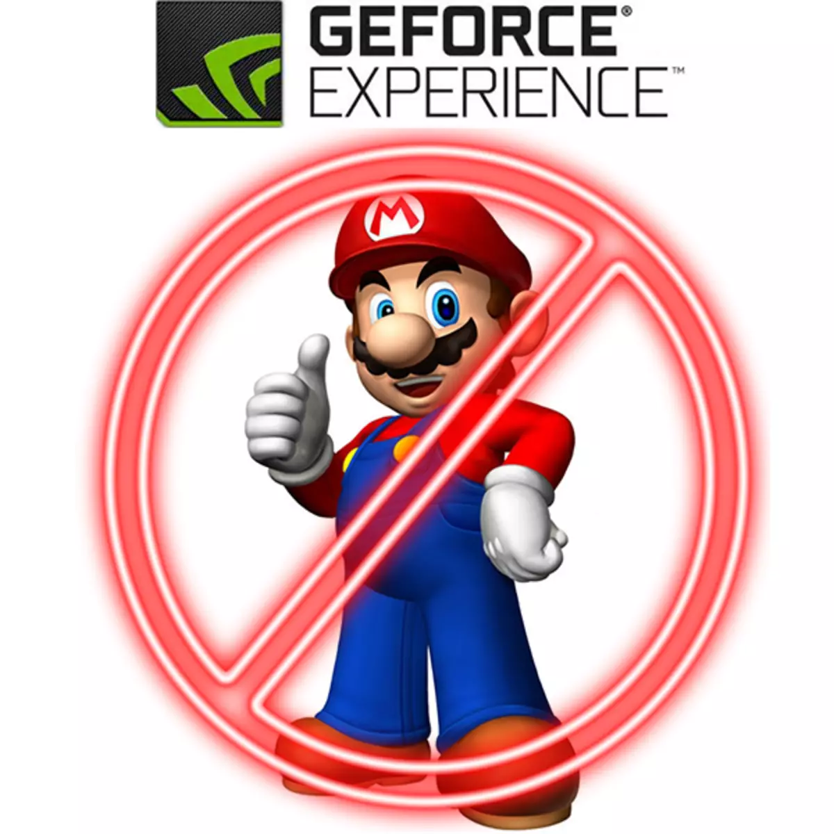 GeForce-ervaring ziet het spel niet