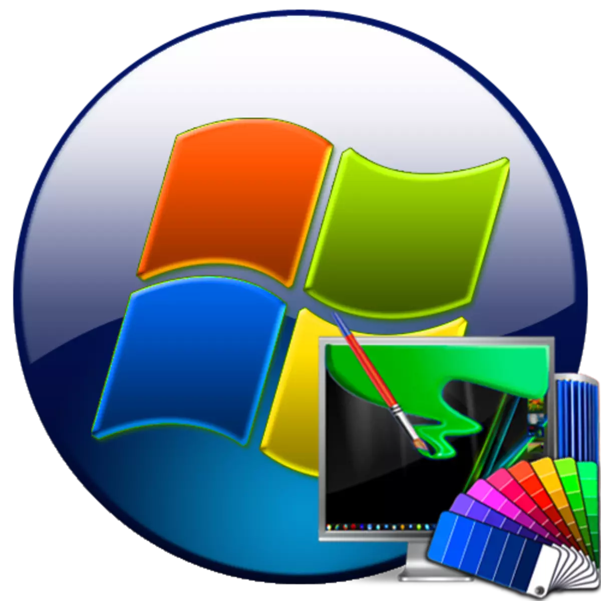 Windows 7 dekorazio gaiak