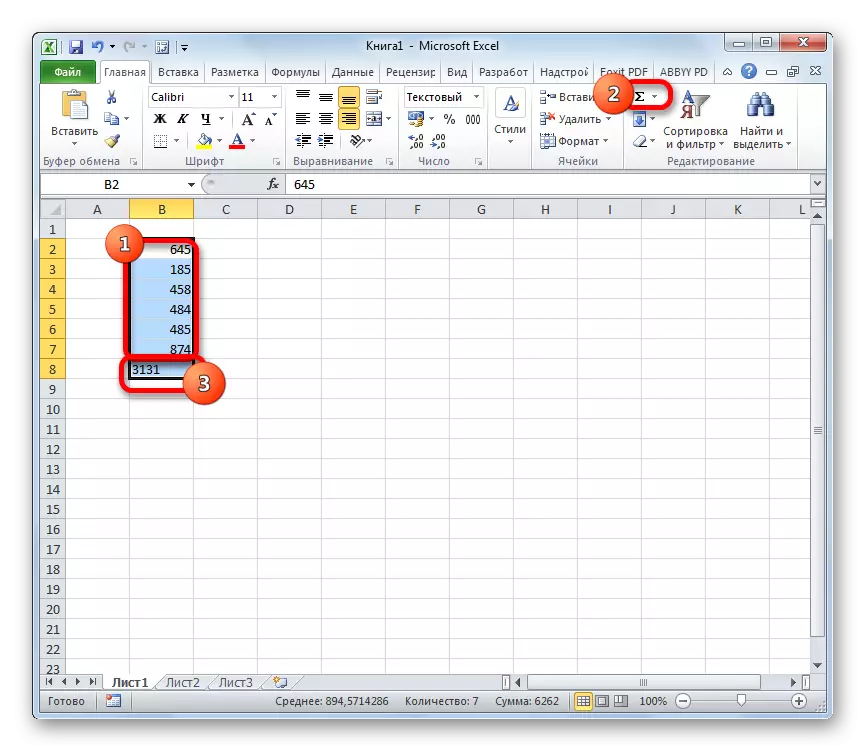 Avosumn en Microsoft Excel