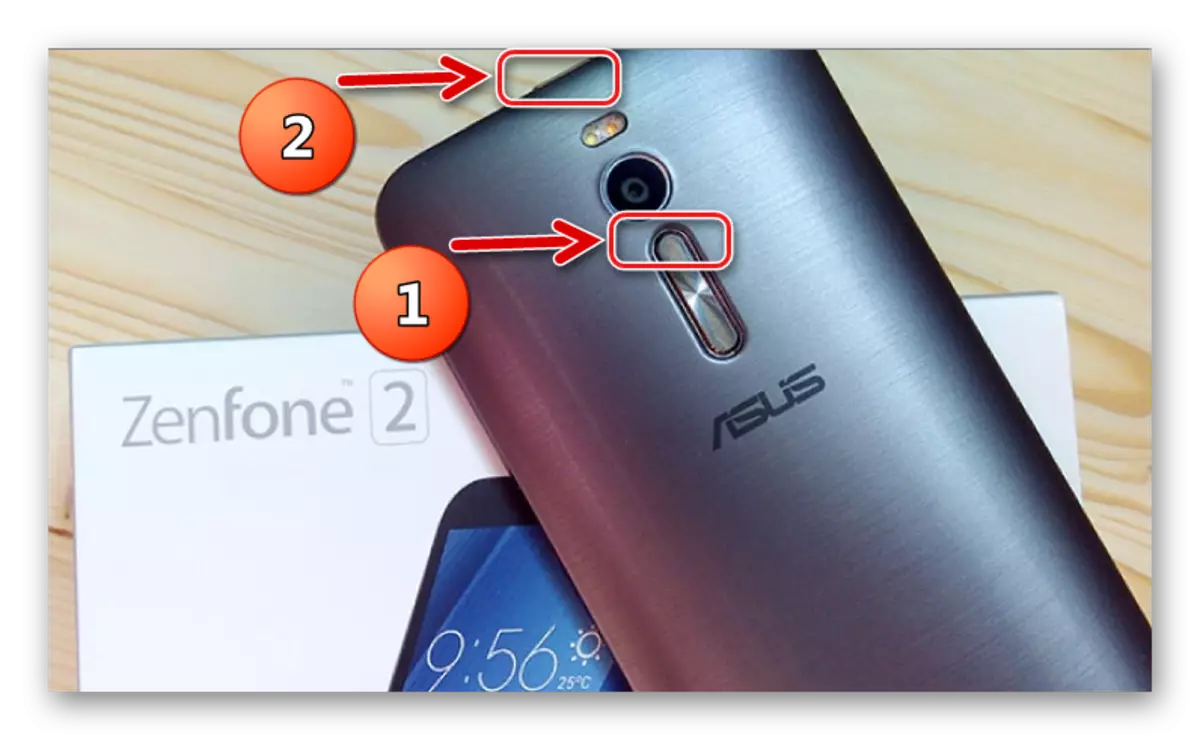 Asus Zenfone 2 ZE551ml Bytter til FastBut Mode