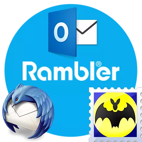 Nastavitev Rambler Mail za poštne stranke