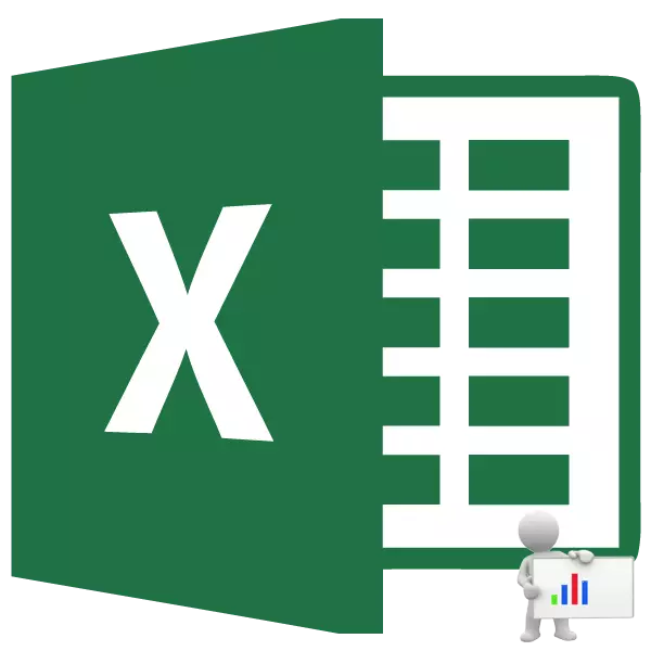 Sieťový graf v programe Microsoft Excel
