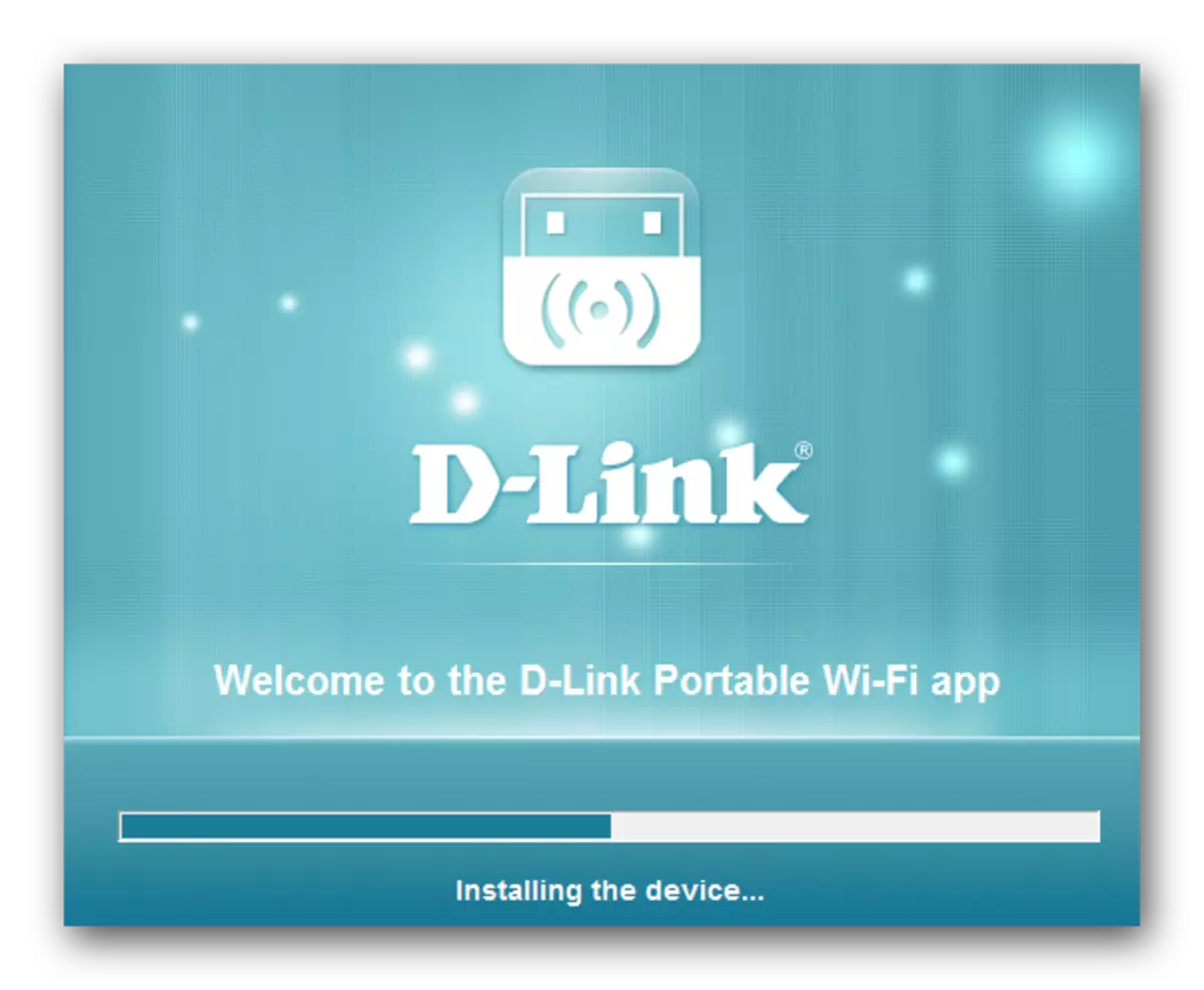 D-Link adapter installasie proses