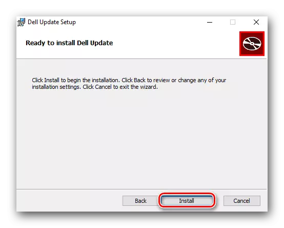 Dell Update Installi nupp