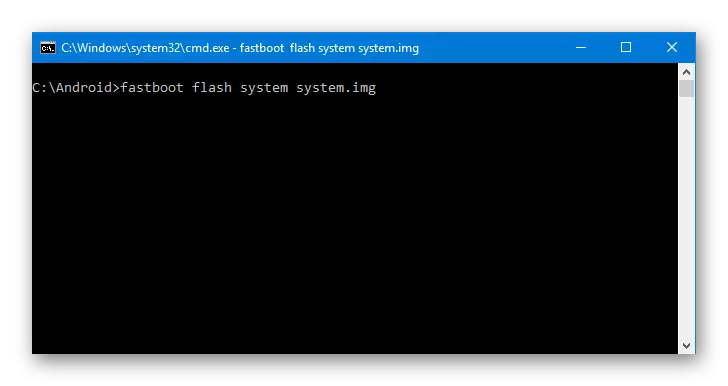 Fastboot Flash System.
