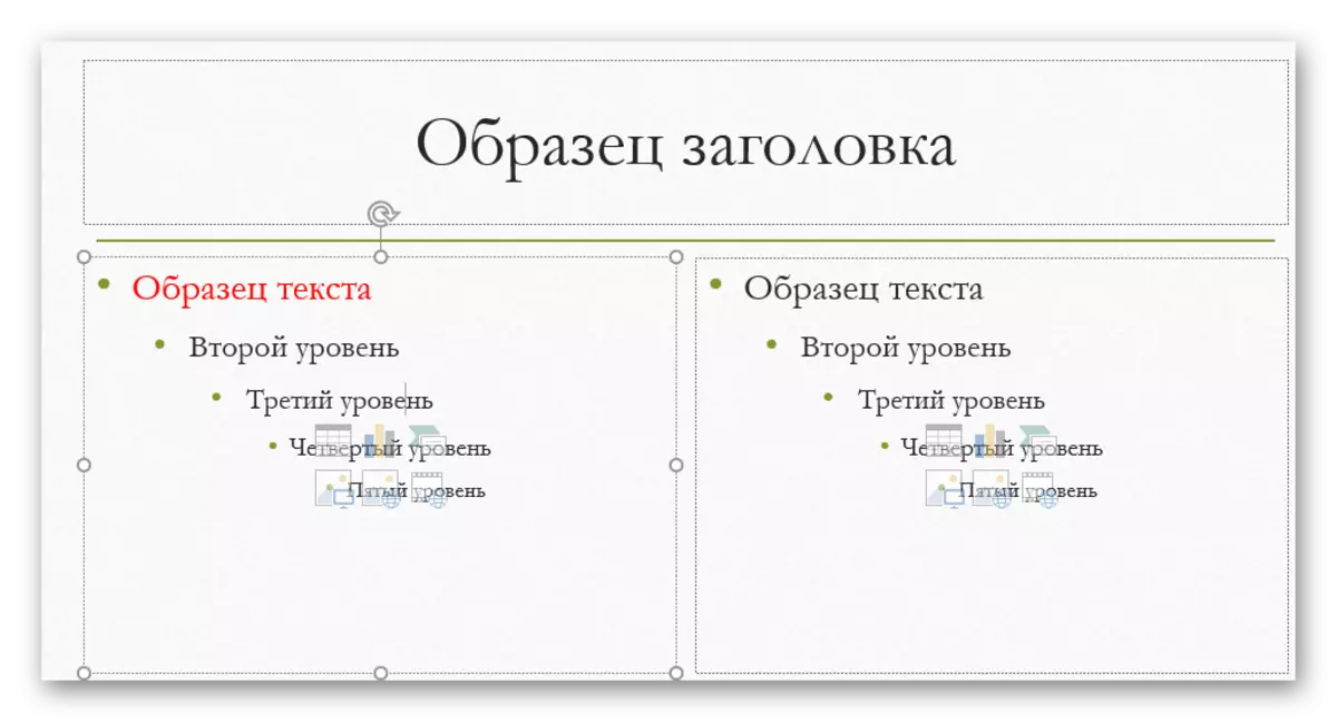 Modello di colore del testo in PowerPoint
