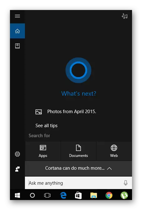 L'ús de Cortana.