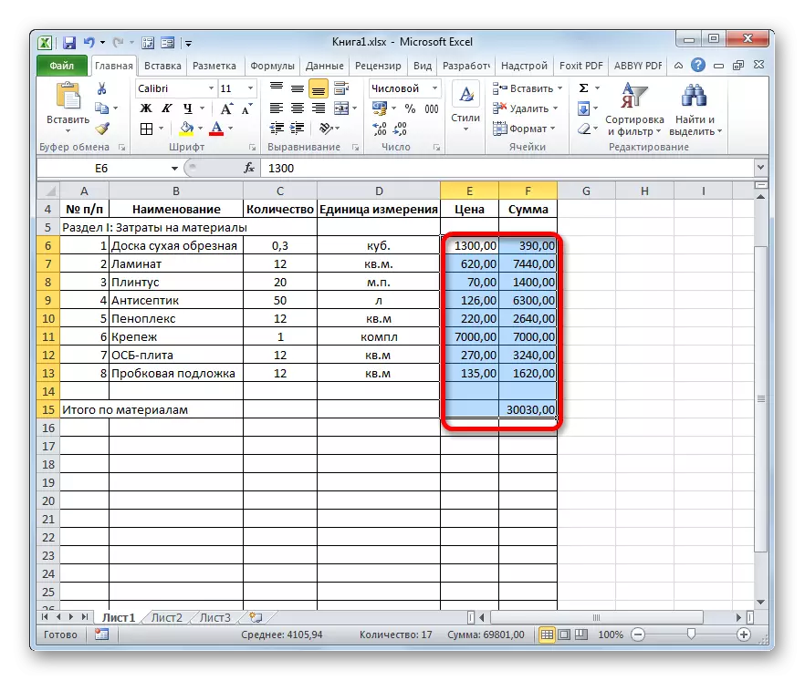Valori monetari con due segnali decimali in Microsoft Excel