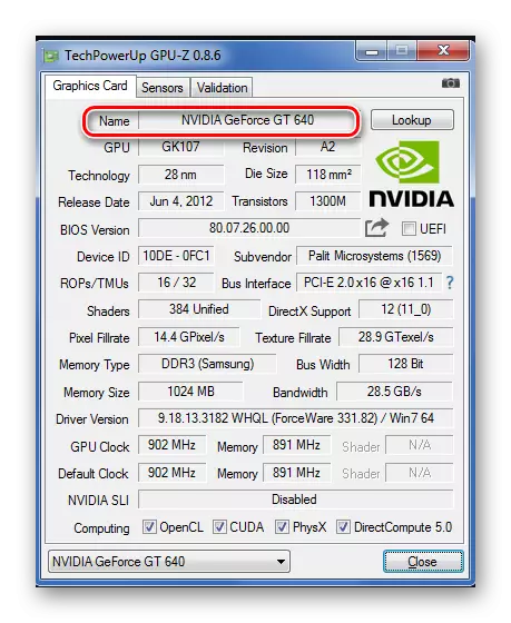 Cửa sổ GPU-Z