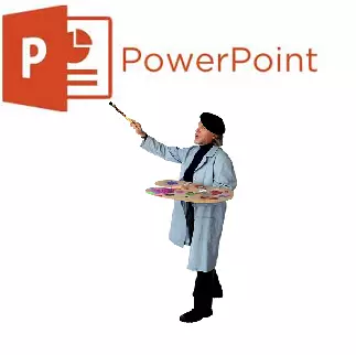 Feroarje eftergrûn yn PowerPoint