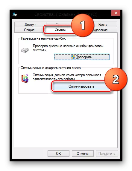 Optimeiddio Disg Windows 8