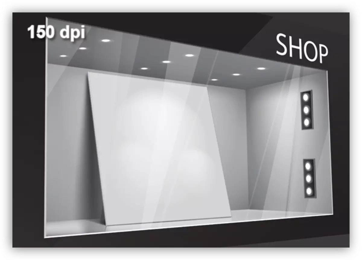 Photoshop дахь 150 DPI-тэй тэнцэх цонхны цонхыг санал болгож буй зөвшөөрөл