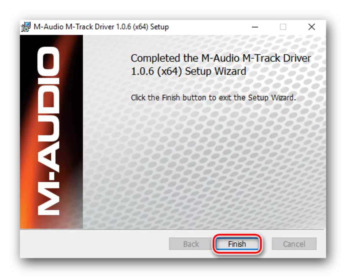 Ending M-Track Installation Process