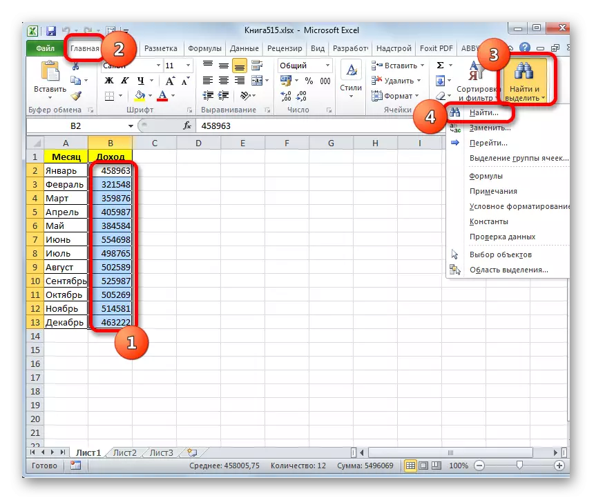 Chuyển đến tìm và thay thế cửa sổ sang Microsoft Excel