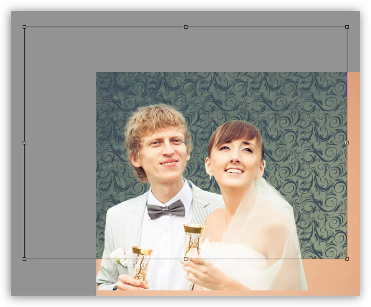 Platzieren von Tapetenbeschaffenheiten in einem Dokument, wenn Sie Fotos in Photoshop dekorieren