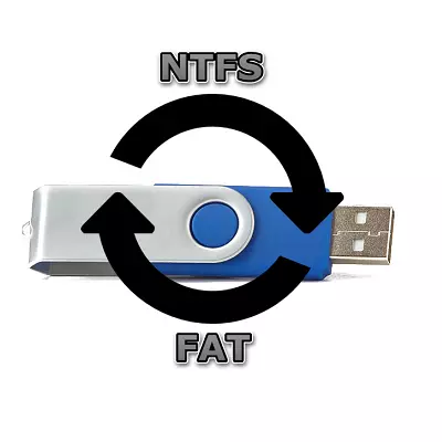 Paano baguhin ang file system sa flash drive