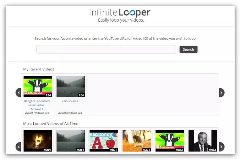 ການບໍລິການບ້ານ Infinite Looper