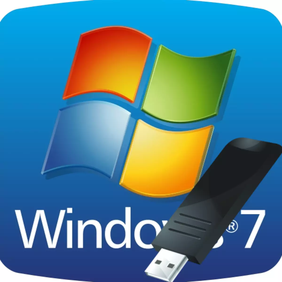 Bii o ṣe le fi Windows 7 lati inu wakọ Flash Boot