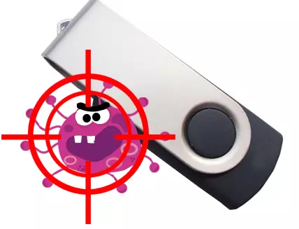 Ungayijonga njani intsholongwane kwi-flash drive