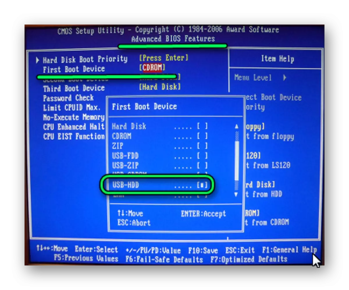 BIOS non ve a unidade flash de carga: como resolver 10776_10