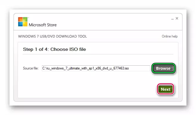 Erste Schritte in Windows Usbdvd Download-Tool