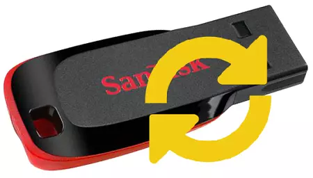 Si të ktheheni skedarët e fshirë nga një flash drive