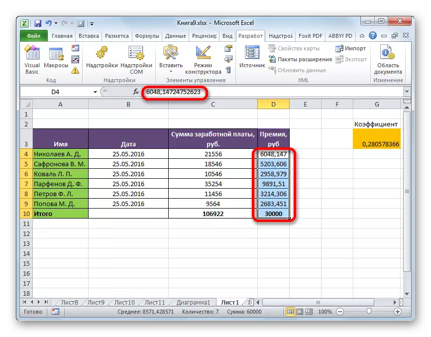 Microsoft Excel ൽ മാക്രോസ് ഒരു ടാസ്ക് നൽകി