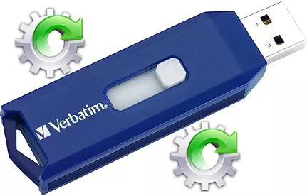 Verboatim icon flash drive ကို restore လုပ်နည်း