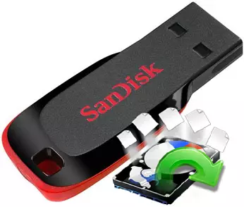 Com restaurar la unitat flash SanDisk