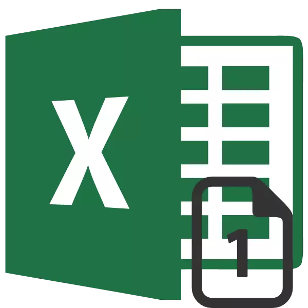 Sida 1 i Microsoft Excel