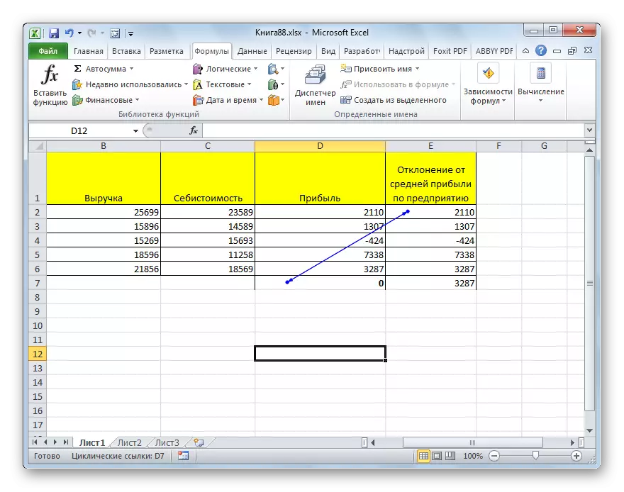 Umwambi wa Trace muri Microsoft Excel