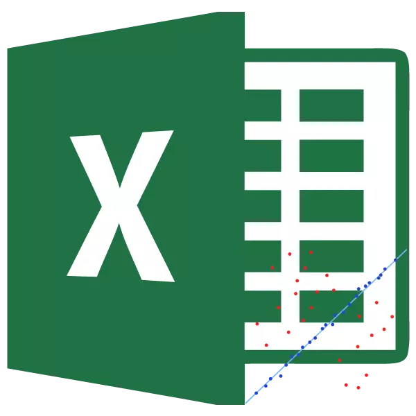 Mažiausiai kvadratų metodas "Excel"