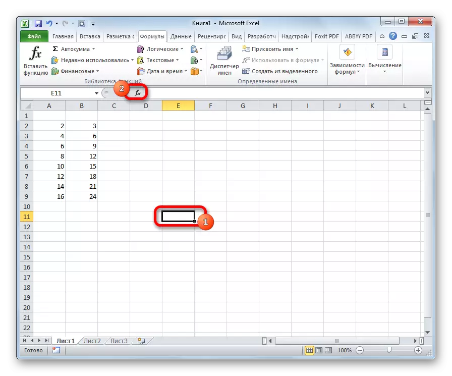 Přepněte na master funkcí v aplikaci Microsoft Excel