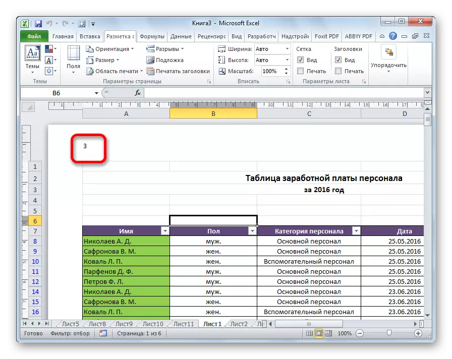 Nummerverandering in Microsoft Excel