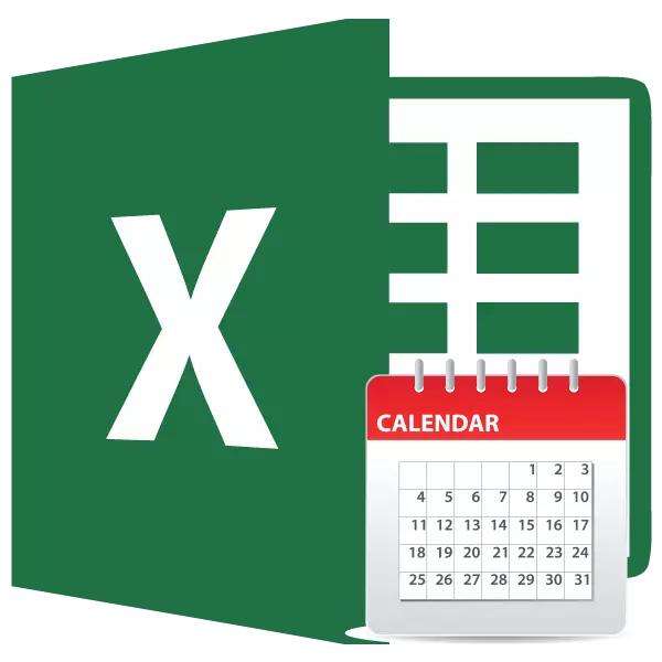 לוח שנה ב- Microsoft Excel