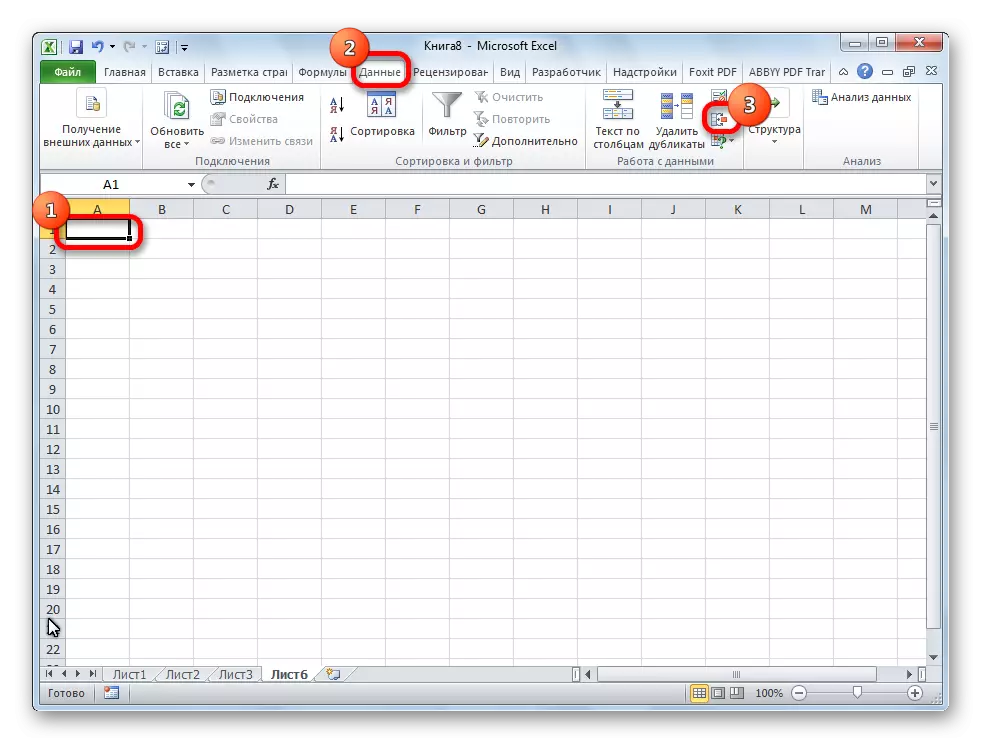 Overgang til datakonsolidering i Microsoft Excel