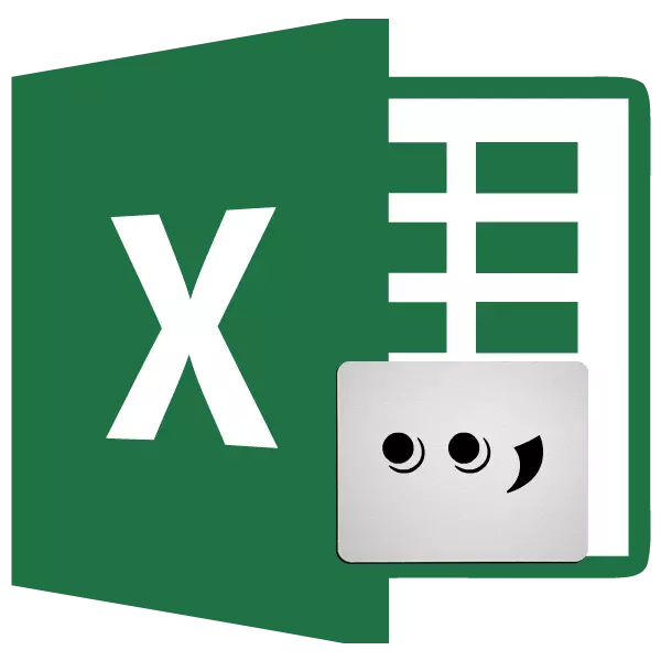 Ang mga puntos sa pagpuli alang sa mga koma sa Microsoft Excel