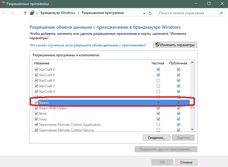 Permess biex tuża l-konnessjoni ta 'l-Internet għall-fwar fil-Windows Firewall