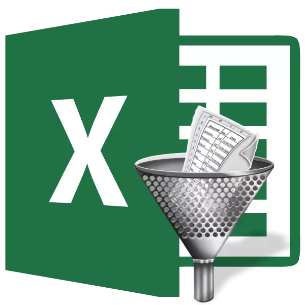 Didoli a hidlo yn Microsoft Excel
