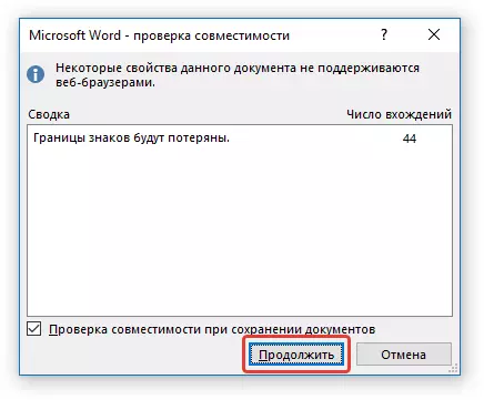 Kontrola Microsoft Word - Kontrola kompatibility