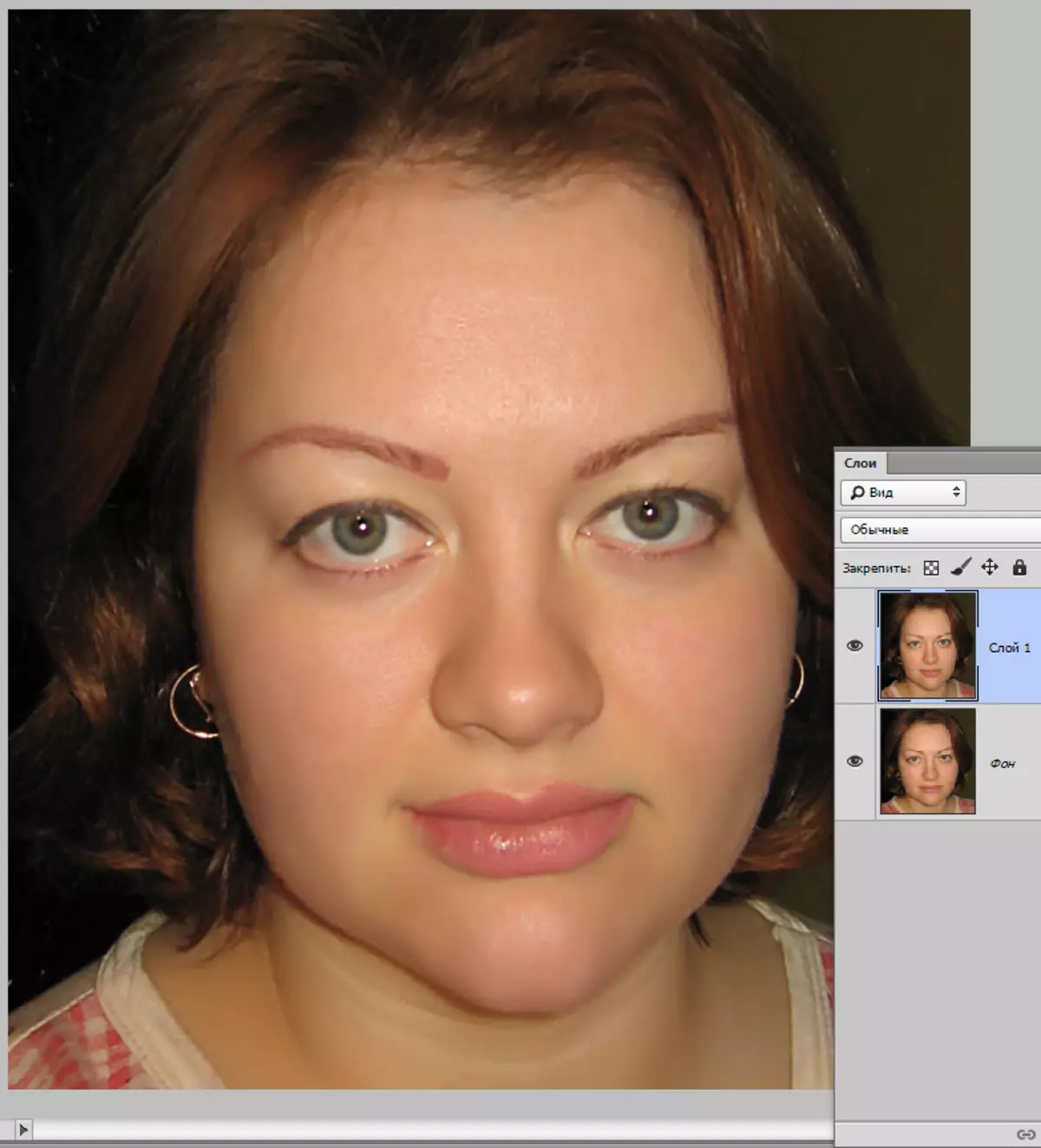 Vi gör ansiktet på Hude i Photoshop