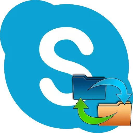 Skype ውስጥ ፋይሎችን እንዲያስተላልፉ