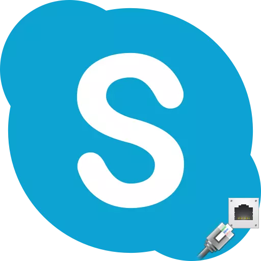 Skype的端口。