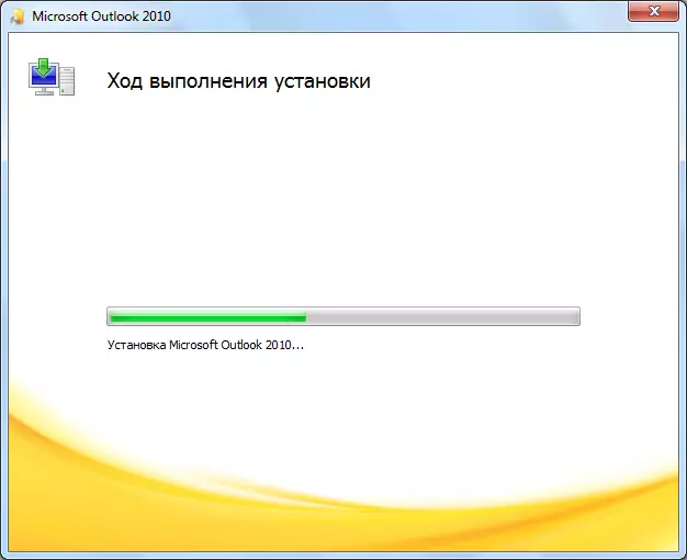 Инсталирање на Microsoft Outlook.